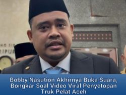 Gubernur Sumatera Utara, Bobby Nasution, Merespons Soal Video Penyetopan Mobil Truk Berpelat Aceh di Langkat Yang Viral di Media Sosial