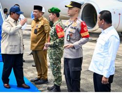 Presiden Prabowo Subianto Berkunjung ke Bangk Belitung Guna Meninjau Langsung Barang Rampasan Negara PT Tinido Internusa