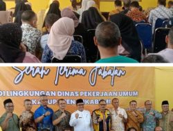 Sertijab di Dinas PU Kabupaten Sukabumi Penuh Haru dan Keakraban