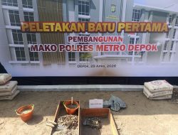 Gandeng Pemkot Depok, Mako Polres Metro Depok Bangun Mako 4 Lantai Demi Kenyamanan Warga