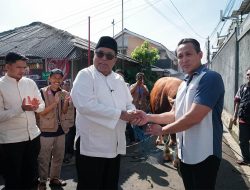 Wagub Rano Serahkan Sapi Kurban di RT Viral Kebayoran Baru