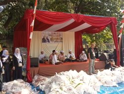 GIM Singapura–Indonesia Salurkan 1.000 Daging Domba Kurban untuk Warga Kp. Kramat Cibinong