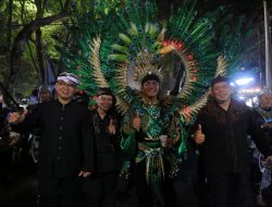Kabupaten Bogor Tampilkan Tarian Bhayangkara Padjajaran di Kirab Budaya Milangkala Tatar Sunda