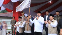 Dengan Mengucap Basmalah, Rudy Susmanto Lepas Jamaah Haji Kloter 24 Kabupaten Bogor Ke Tanah Suci
