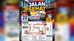1.000 Peserta Ditargetkan Ikut Jalan Sehat Kelurahan Taman Sari