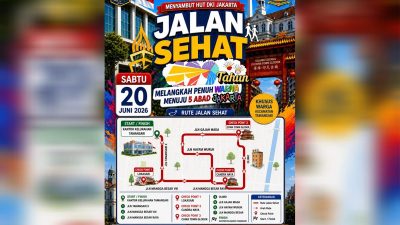 1.000 Peserta Ditargetkan Ikut Jalan Sehat Kelurahan Taman Sari