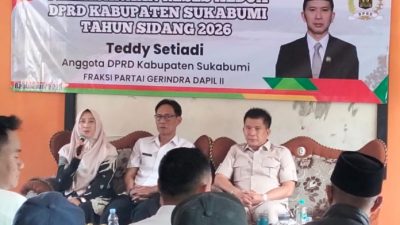 Serap Aspirasi di Tiga Desa, Teddy Setiadi Siap Kawal Usulan Warga Parungkuda
