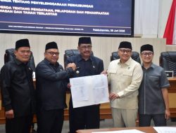 Rapat Paripurna DPRD Sepakati Dua Raperda untuk Dukung Pembangunan Daerah