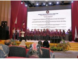 Seminar Nasional Kebangsaan dan PelantikanPengurusPPNK 223 Lemhannas RI. Penguatan Nilai Pancasila dan Bela Negara dalam Menjaga Kedaulatan Wilayah Maritim NKRI