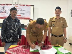 ‎Kades Citereup Gugun Wiguna Lantik Ketua RW dan RT Priode 2025-2031  ‎
