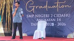 Sederhana Namun Bermakna, SMPN 2 Cidahu Lepas 129 Siswa Kelas IX Angkatan XIV
