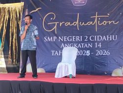 Sederhana Namun Bermakna, SMPN 2 Cidahu Lepas 129 Siswa Kelas IX Angkatan XIV