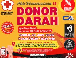 Aksi Kemanusiaan : GERAK Jakarta Gelar Donor Darah di Bens Zone Jagakarsa