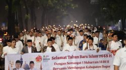 Ribuan Warga Meriahkan Pawai Obor, Kobarkan Kebersamaan Sambut Tahun Baru Hijriah