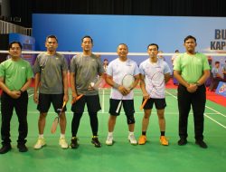 Dukung Pembinaan Atlet, Dankorbrimob Polri Ikuti Kejuaraan Bulu Tangkis Kapolri Cup 2026