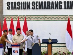 Presiden Prabowo Resmikan Revitalisasi Stasiun Semarang Tawang, Warisan Sejarah Dihidupkan Kembali untuk Generasi Masa Depan