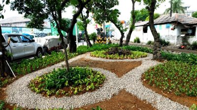 Area Kumuh Sekitar Terminal Tanjung Priok Ditata Jadi Taman
