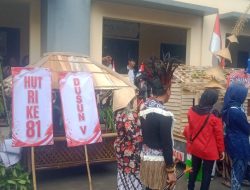 Semarak HUT RI ke-81, Masyarakat Pemdes Nagrak Unjuk Kreativitas Lewat Karnaval Budaya