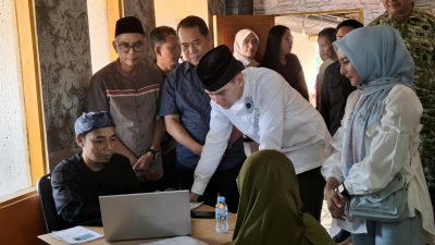 Gebyar Aktivasi Perlinsos di Sukasari, Wabup Fajar Tekankan Bantuan Harus Tepat Sasaran