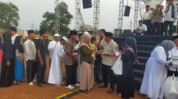 Peduli Kasih Pemdes Klapanunggal Santuni 332 Anak Yatim Piatu Dalam Puncak HUT RI ke-81