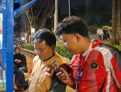 Nobar Timnas Indonesia di Alun-alun Kabupaten Bogor Dongkrak Omzet Pedagang UMKM