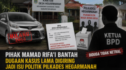 Pihak Mamad Rifa’i Bantah Dugaan Kasus Lama Digiring Jadi Isu Politik Pilkades Hegarmanah