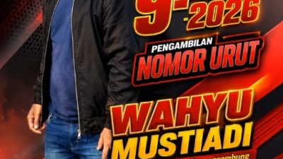 Calon kandidat Kepala Desa, Wahyu Mustiadi Ikuti Kontestasi dengan Semangat Demokrasi